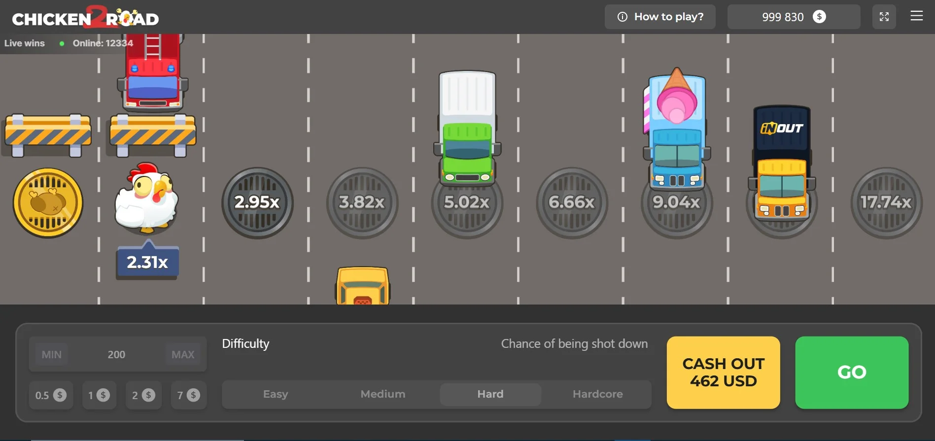 Difficulty Selection